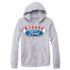 Adult Triblend Full-Zip Fleece Hooded Sweatshirt Thumbnail